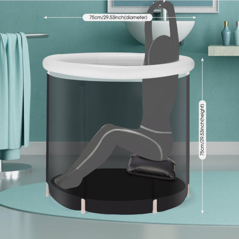 Nordica portable cold plunge tub inflatable ice bath for Recovery & Wellness